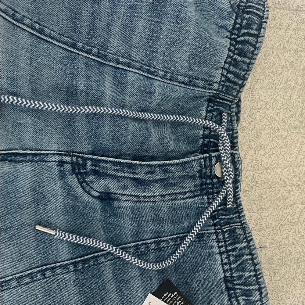 Liverpool Light Blue Jean Shorts